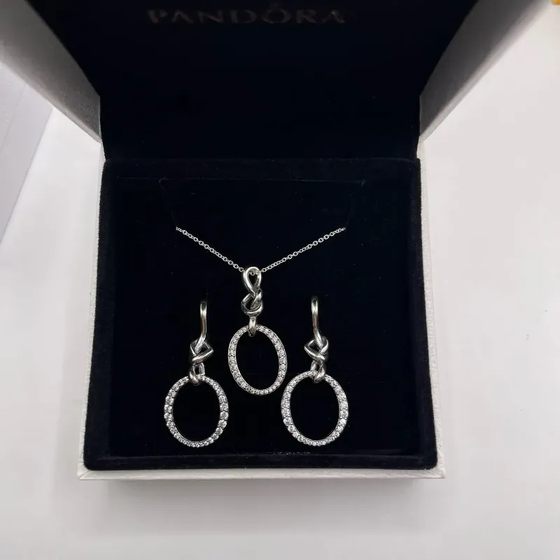 Conjunto nudos corazón 