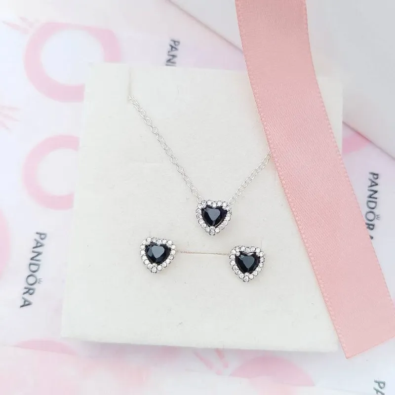 Conjunto Pandora Dark Heart 