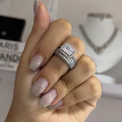 Dúo de anillos Pandora