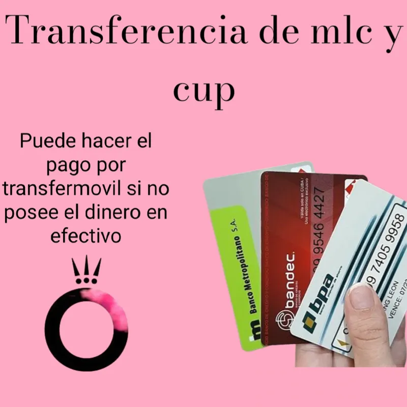 Mlc y cup por transferencia 