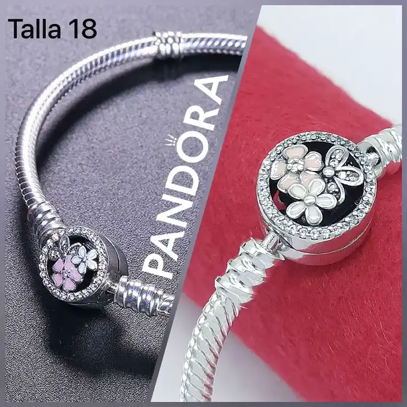 Pulsera Pandora prado de flores