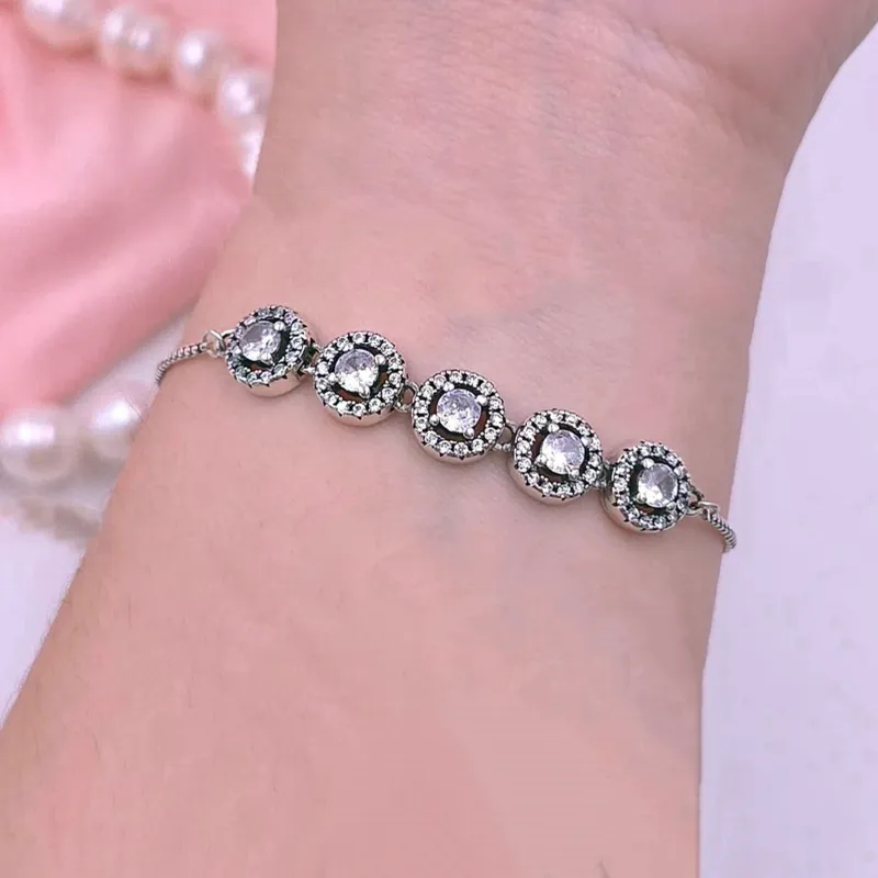 Pulsera circonias Pandora