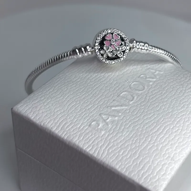 Pulsera flexible Padro de flores 