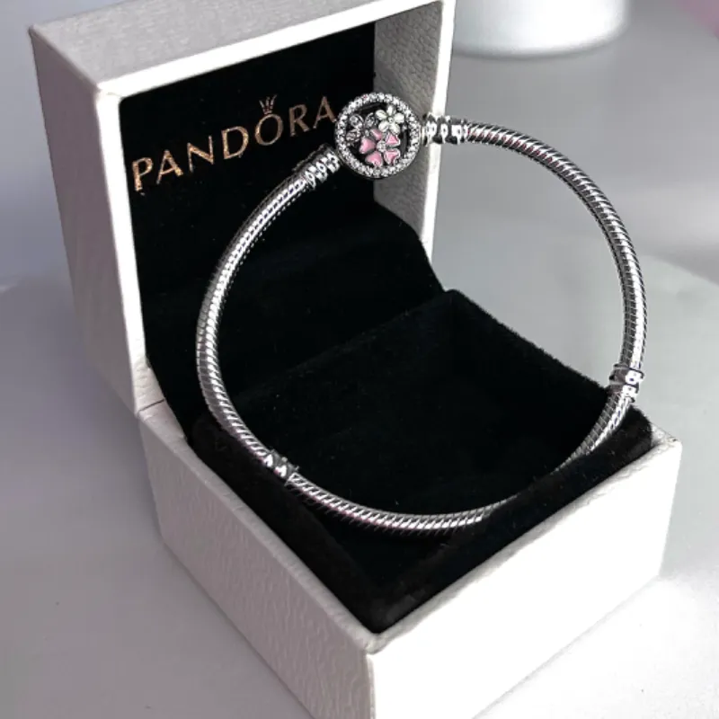 Pulsera flexible Padro de flores 