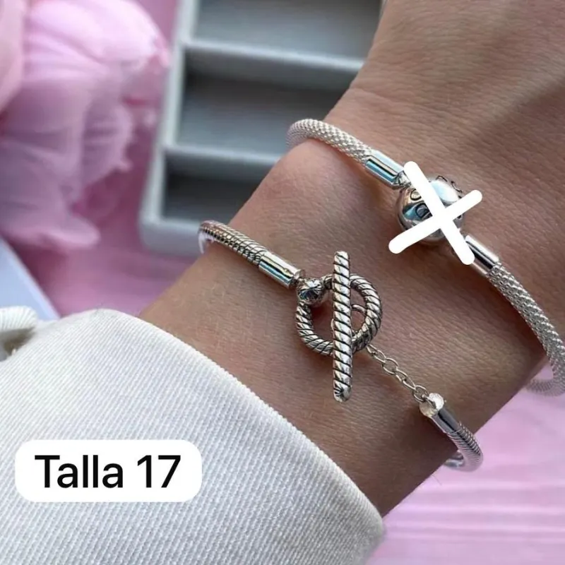 Pulsera Pandora cierre T