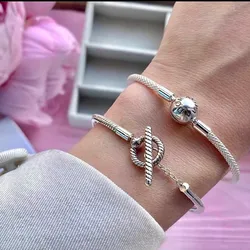 Pulsera Pandora cierre T