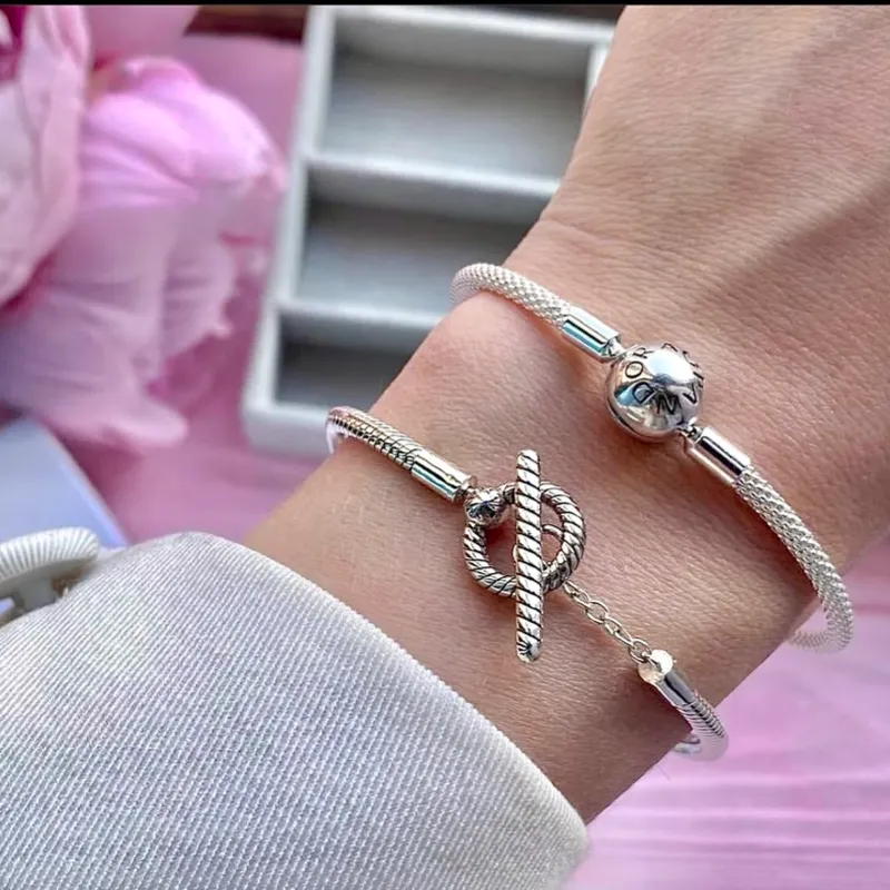 Pulsera Pandora cierre T