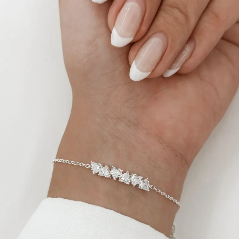 Pulsera Pandora Corazones