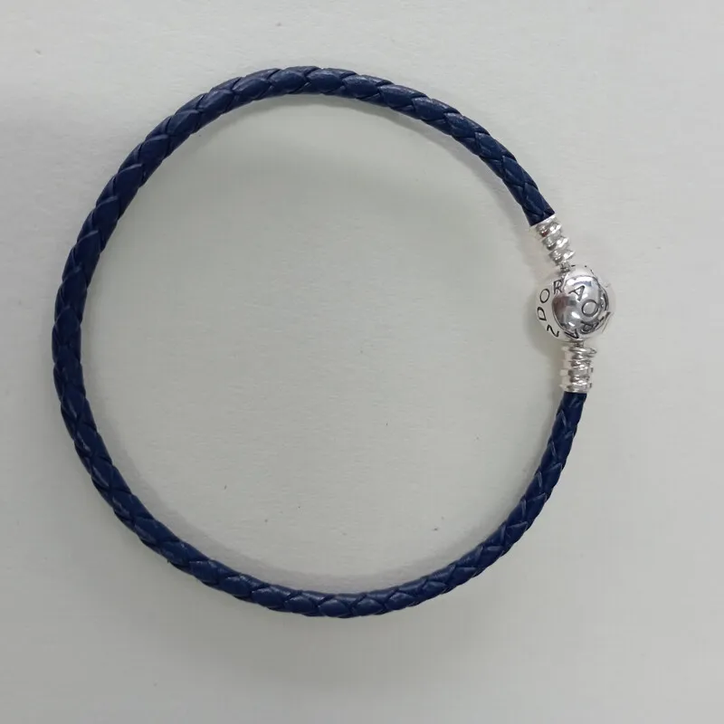 Pulsera Pandora de cuera 