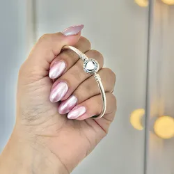 Pulsera rígida corazón clásico 