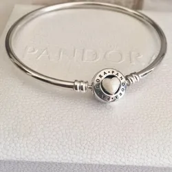 Pulsera rígida corazón clásico 