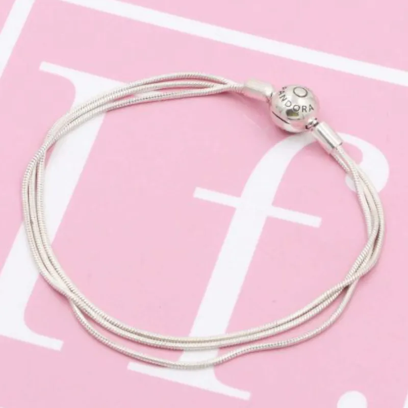 Pulsera triple cadena Flexible essence