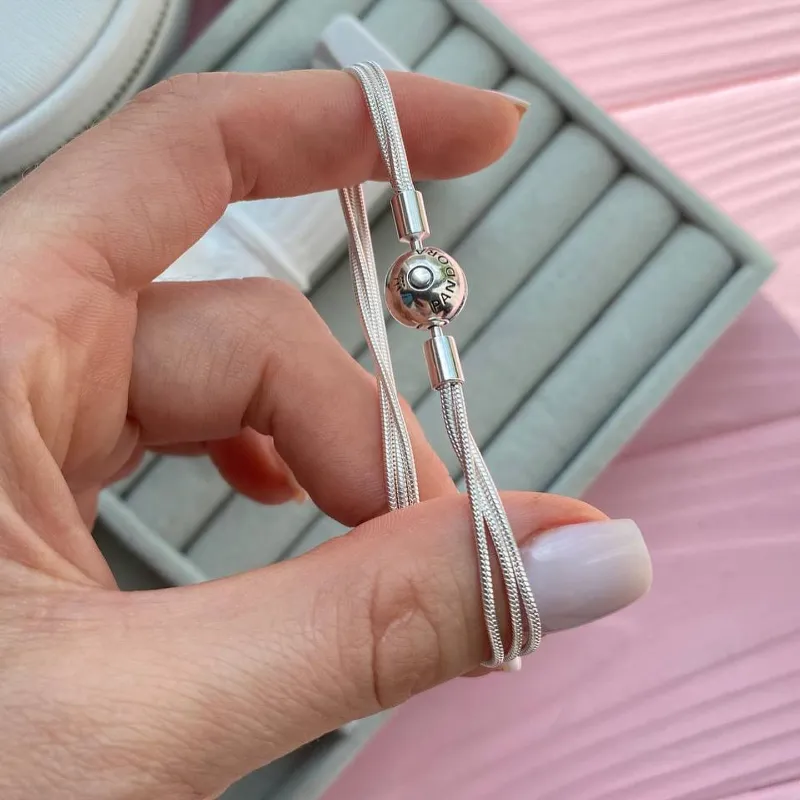 Pulsera triple cadena Flexible essence