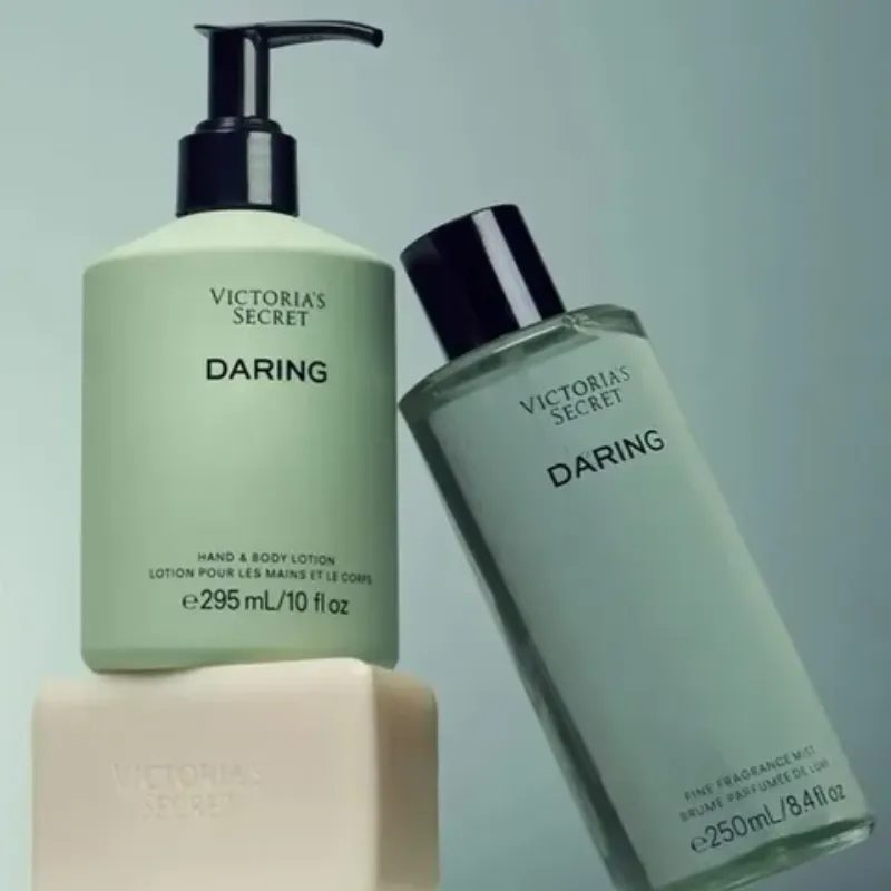 Set Daring Victoria Secret (Bruma+Crema)