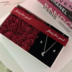 Set Luna Aretes y Cadena Pandora