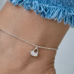 Tobillera corazón 2