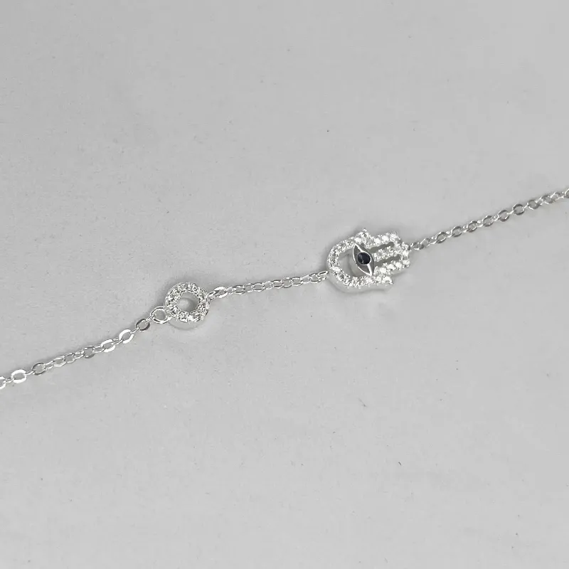 Tobillera Mano de Fátima 