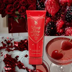 Victoria Secret Lovely Berry Rose Crema Corporal