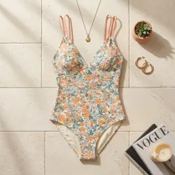 Bañador "Summer Garden" – Elegancia Floral Talla S