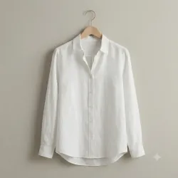 Blusa Camisera Oversize con Vuelo Posterior Talla 2XL