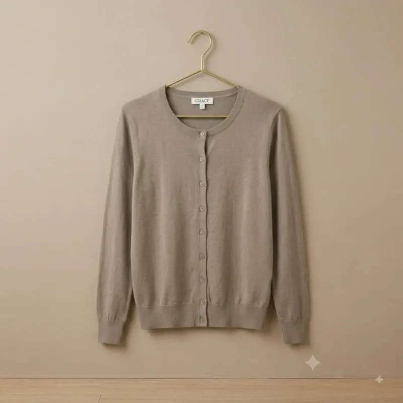 Cárdigan Clásico GRACE KARIN - Elegancia Versátil Talla XL