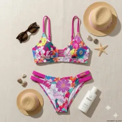 Conjunto de Bikini "Summer’s Bloom" – Talla S