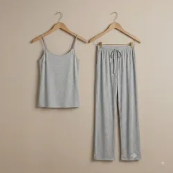 Conjunto de Descanso *Heather Grey* – El Aliado Perfecto para tu Relax Talla 3XL