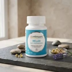 Continuum RELAX – Mezcla Multiuso para la Calma y el Estrés (30 Comprimidos)