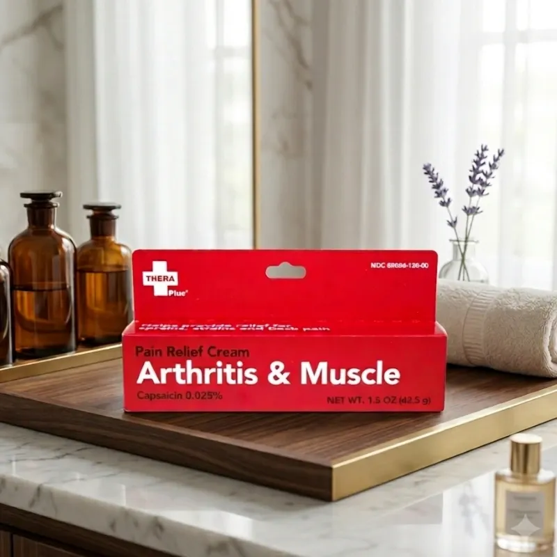 Crema Analgésica Thera Plus: Alivio para Artritis y Músculos