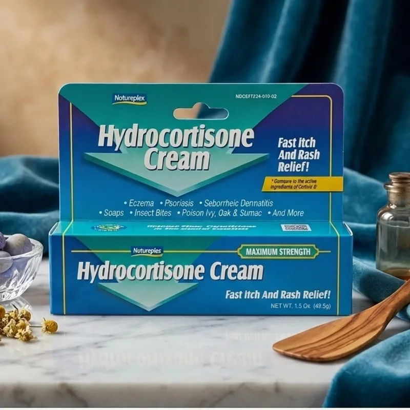 Crema de Hidrocortisona Natureplex – Máxima Potencia (1.5 oz)