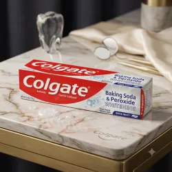 Crema Dental Colgate Baking Soda & Peroxide Whitening (8 oz / 226 g) Tamaño Familiar