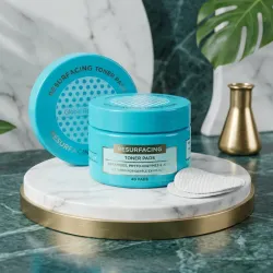 Discos Tónicos Exfoliantes y Renovadores – Global Beauty Care® Resurfacing Toner Pads (40 Discos)