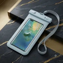 Funda Impermeable Universal para Teléfono Móvil (Soporte Estanco con Cordón)
