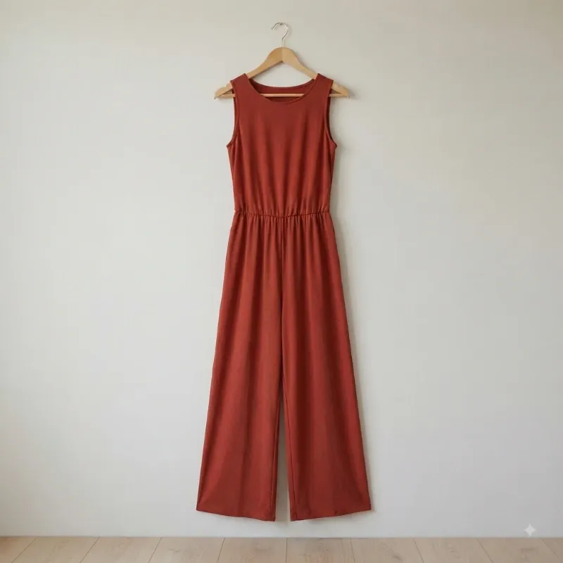 Mono/Jumpsuit Casual Terracota PrettyGarden