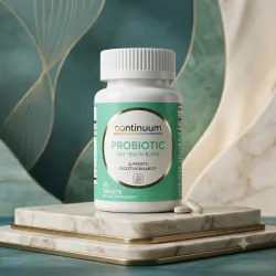 Probiótico Continuum Gut Health Blend – 50 Millones UFC (30 Comprimidos)