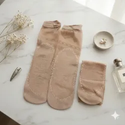 Socks Comfort & Style – Medias Invisibles con Suela de Algodón (2juegos)