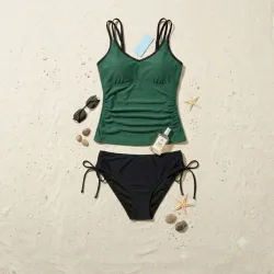 Tankini de Dos Piezas: Elegancia y Confort Talla XXL