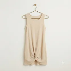 Vestido Sin Mangas Cubierta de Traje de Baño CUPSHE