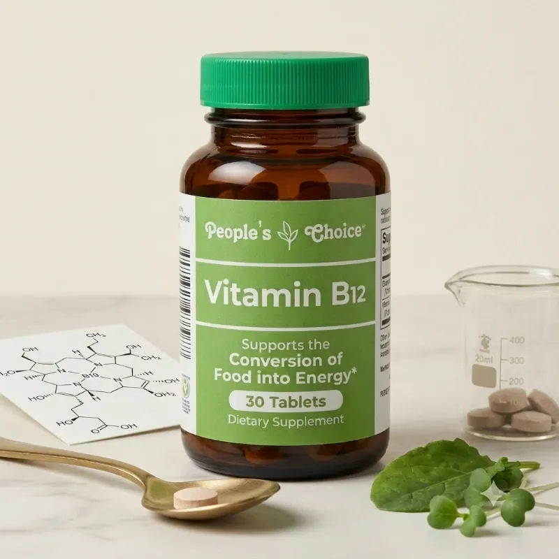 Vitamina B12 People's Choice: – Energía Natural para tu Día a Día