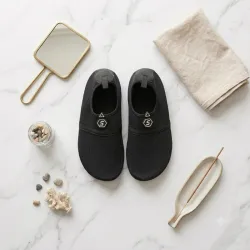 Zapatos de Agua Antideslizantes Aquashoes - Negro UniseX