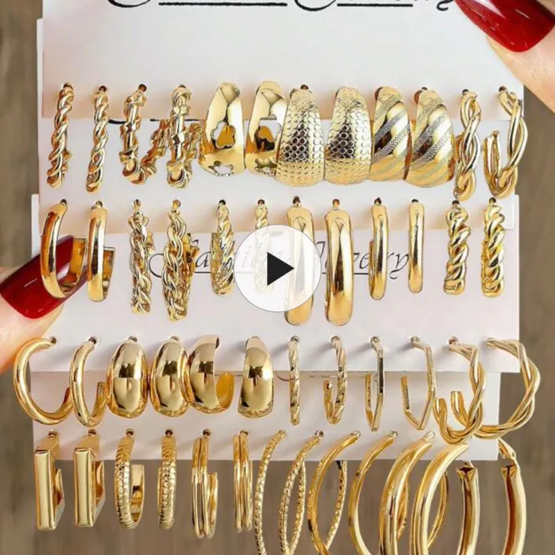 Aretes Dorados 