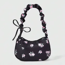 Bolso ligero con estampado rosado