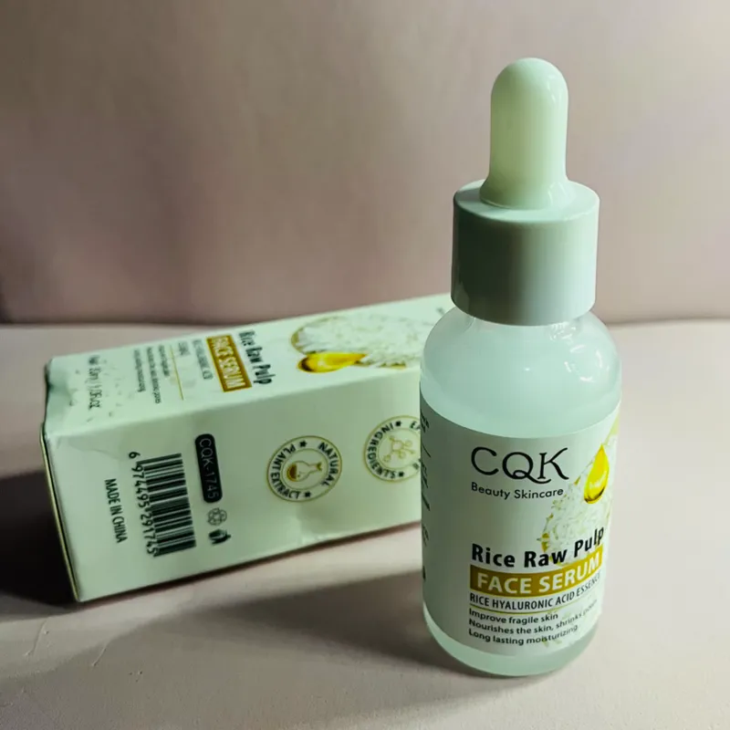 Serum Facial de Arroz y Ácido Hialuronico 
