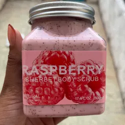 Exfoliante de 500 ml de frambuesa