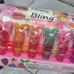 Gloss de frutas con llavero