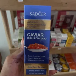 Limpiador Facial de Caviar y Ácido Hialurónico