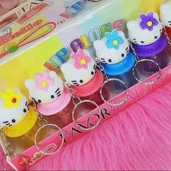 Lip Gloss de Llavero de Hello Kitty
