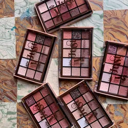 Paleta de sombras carmelita