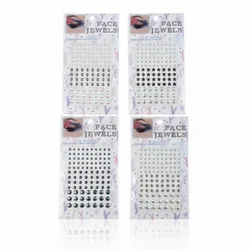 Perlas adhesivas para cabello, uñas y piel