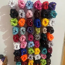 Scrunchies de Seda 
